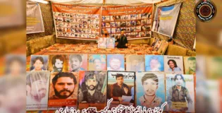 کوئٹہ وی بی ایم پی کا احتجاجی کیمپ 6084ویں روز جاری