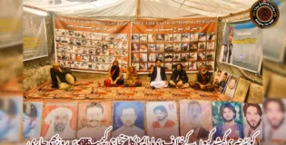 کوئٹہ جبری گمشدگیوں کے خلاف وی بی ایم پی کا احتجاجی کیمپ 6085ویں روز بھی جاری