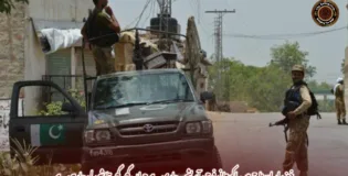 خضدار اورناچ میں پاکستانی فوجی آپریشن جاری ہے جہاں گھر گھر تلاشی لی جارہی ہے۔