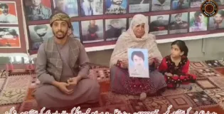 وی بی ایم پی کے احتجاجی کیمپ آج 6092ویں روز داخل، جبری لاپتہ محمود لانگو کی والدہ اور بچی کی احتجاج میں شرکت