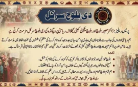 بلوچ یکجہتی کمیٹی (BYC) اور ڈاکٹر صبیحہ بلوچ اور بلوچ یکجہتی کمیٹی کے خلاف ریاستی پروپیگنڈے کی شدید مذمت کرتے ہیں۔ دی بلوچ سرکل