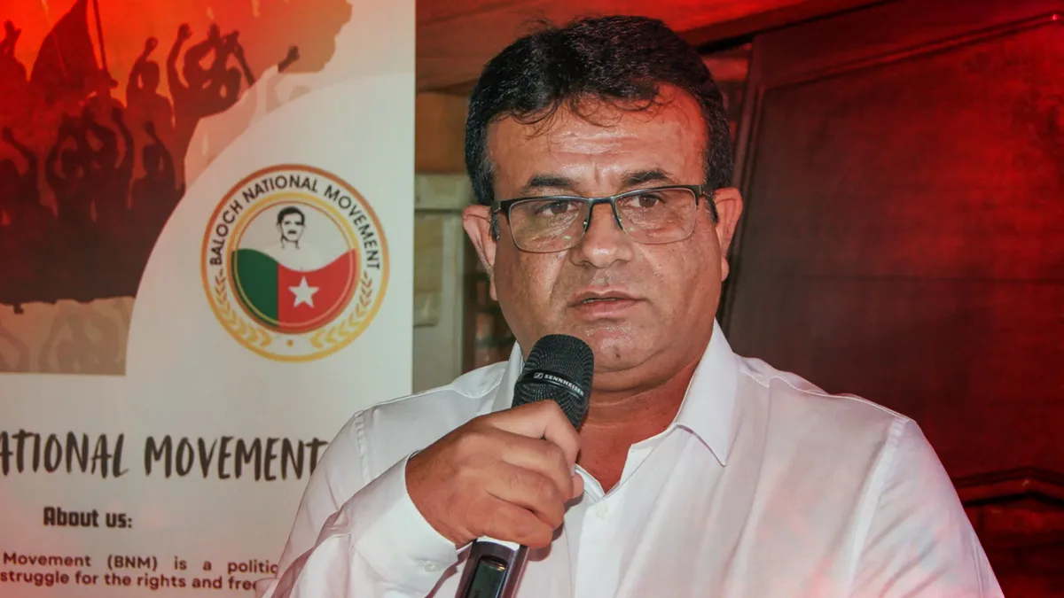 Our national goal is freedom; we will not step back even an inch.” Dr. Naseem Baloch