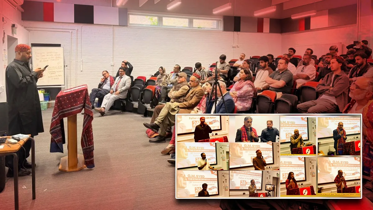 Speakers Address Seminar in London on the 31st Death Anniversary of G.M. Syed
