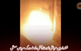 خضدار میں موبائل ٹاور نذرآتش، نیٹ ورک سروس معطل