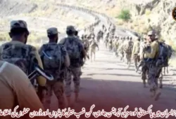 کیچ زامران میں پاکستانی فورسز کی آپریشن جاری، گن شپ ہیلی کاپٹروں اور ڈرون حملوں کی اطلاعات