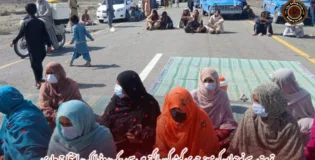 تربت سے نوجوان کی مبینہ جبری گمشدگی، بالگتر میں سی پیک روڈ بلاک، احتجاج جاری