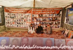 وی بی ایم پی کا احتجاجی کیمپ 6140ویں روز جاری، دوست محمد کرد، بدل خان کرد اور حضور بخش کے لواحقین کی شرکت