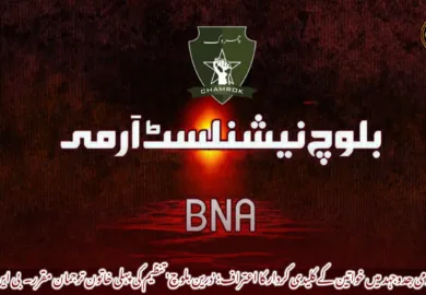 بلوچ قومی جدوجہد میں خواتین کے کلیدی کردار کا اعتراف؛ ‘درین بلوچ’ تنظیم کی پہلی خاتون ترجمان مقرر۔ بی این اے