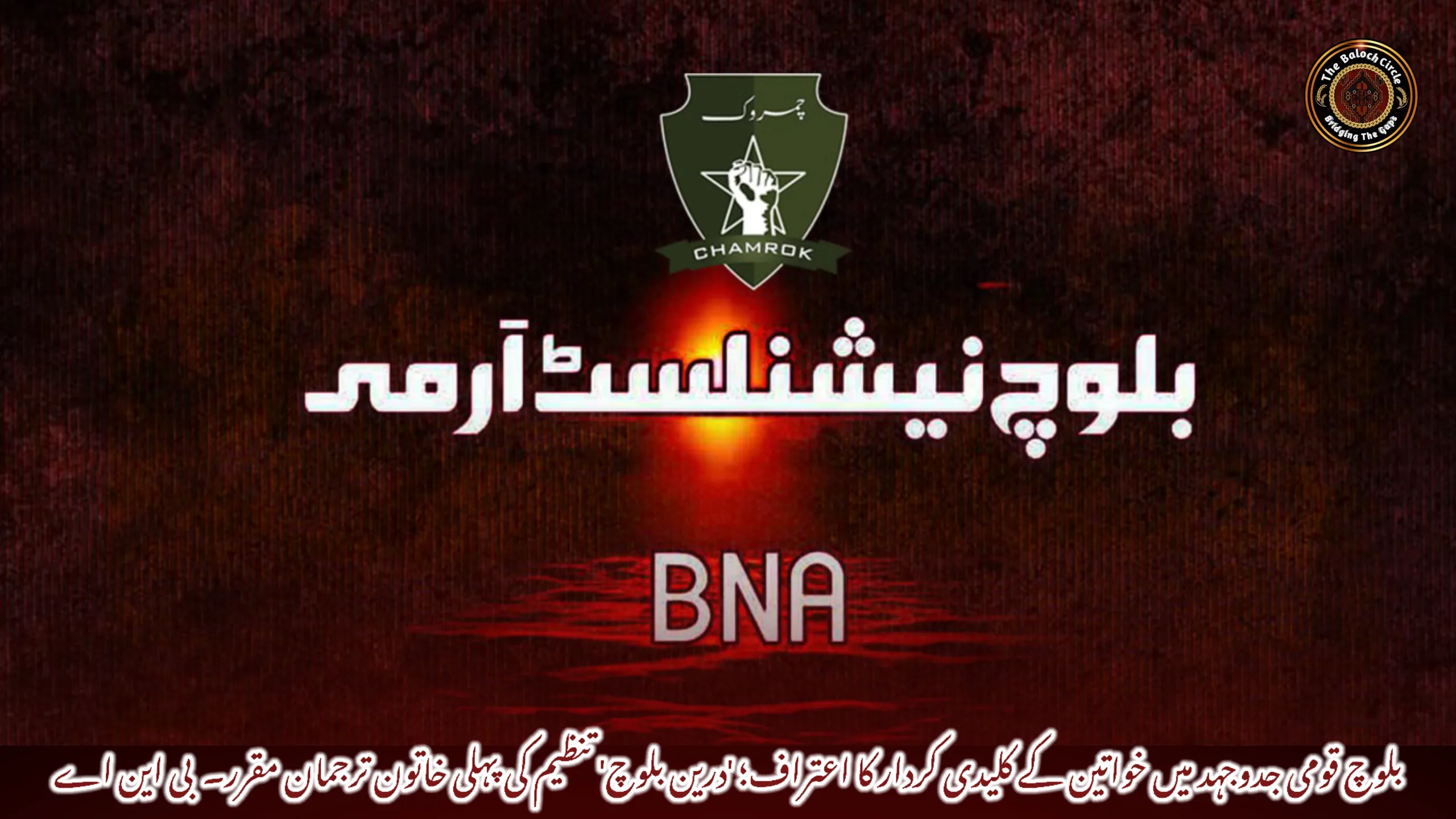 بلوچ قومی جدوجہد میں خواتین کے کلیدی کردار کا اعتراف؛ ‘درین بلوچ’ تنظیم کی پہلی خاتون ترجمان مقرر۔  بی این اے