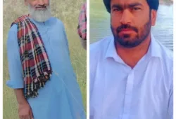 پنجگور: پروم جائین میں دو افراد پاکستانی فورسز کے ہاتھوں طلبی کے بعد لاپتہ