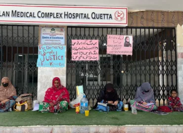 Protest in Quetta over Khadija Baloch’s disappearance continues into 12th day