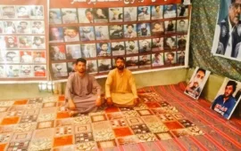 وی بی ایم پی کے زیرِ اہتمام کوئٹہ پریس کلب کے سامنے قائم احتجاجی کیمپ آج بروز پیر 6155 دن مکمل کر چکا ہے۔