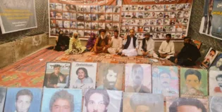 وی بی ایم پی کے احتجاج کا 6157واں روز، جہانزیب محمد حسنی کی والدہ کی شرکت