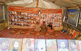 کوئٹہ میں جبری گمشدگیوں کے خلاف وی بی ایم پی کا احتجاجی کیمپ 6196ویں روز بھی جاری