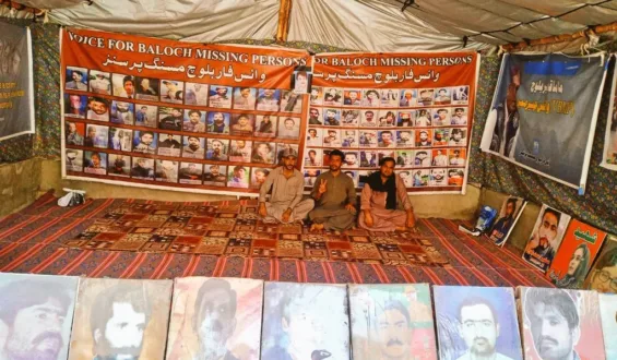 کوئٹہ میں جبری گمشدگیوں کے خلاف وی بی ایم پی کا احتجاجی کیمپ 6196ویں روز بھی جاری