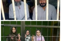 فیس لیس ٹرائل کے خلاف رہنماؤں کا جیل کے اندر احتجاج جاری ہے۔ بلوچ یکجہتی کمیٹی