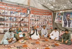 وی بی ایم پی کا احتجاجی کیمپ 6182ویں روز جاری، جبری لاپتہ افراد کے لواحقین کی شرکت