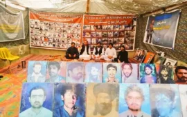 کوئٹہ: جبری گمشدگیوں کے خلاف وی بی ایم پی کا احتجاجی کیمپ 6183ویں روز بھی جاری