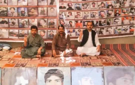 وی بی ایم پی کا احتجاجی کیمپ 6184ویں روز بھی جاری