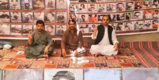 وی بی ایم پی کا احتجاجی کیمپ 6184ویں روز بھی جاری
