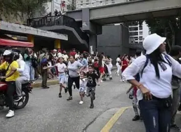 وینزویلا میں 39 سیکنڈ کے وقفے سے دو زلزلے، تباہی کے مناظر