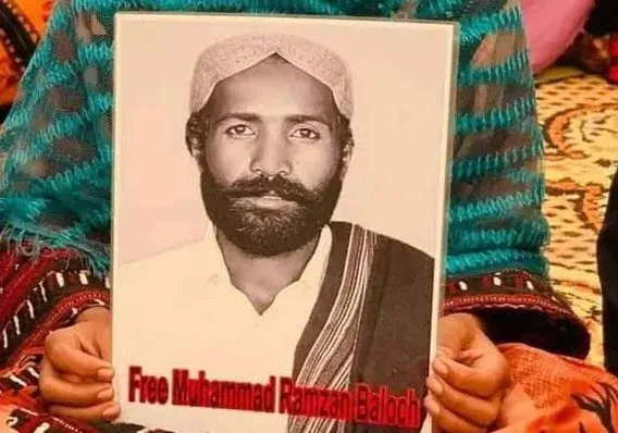 محمد رمضان گزشتہ 16 سال سے پاکستانی فوج کی حراست میں ہیں۔بی این ایم