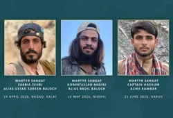 وطن کی دفاع میں شہید سرمچاروں کو بی ایل ایف کی جانب سے سلام عقیدت پیش