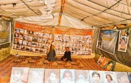 کوئٹہ: جبری گمشدگیوں کے خلاف وی بی ایم پی کا احتجاجی کیمپ 6208ویں روز بھی جاری