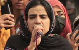 ڈاکٹر ماہ رنگ بلوچ کا کشمیری عوام سے اظہارِ یکجہتی، ریاستی جبر اور پابندیوں کی مذمت۔