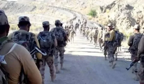 کردگاپ میں پاکستانی فورسز کا آپریشن، بڑی تعداد میں اہلکار علاقے میں داخل