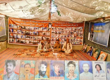 کوئٹہ: جبری گمشدگیوں کے خلاف وی بی ایم پی کا احتجاجی کیمپ 6186ویں روز بھی جاری