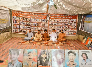 جبری گمشدگیوں کے خلاف وی بی ایم پی کے زیرِ اہتمام کوئٹہ پریس کلب کے سامنے قائم احتجاجی کیمپ 6190ویں روز میں داخل ہوگیا۔  
