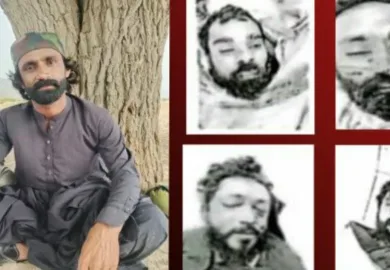 نصیر آباد جعلی مقابلہ ایک لاش کی شناخت جبری لاپتہ عبدالرزاق پرکانی کے طور پر ہوئی 
