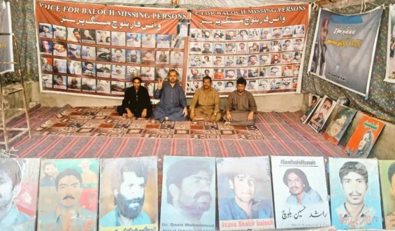 کوئٹہ: جبری گمشدگیوں کے خلاف وی بی ایم پی کا دھرنا 6194ویں روز میں داخل