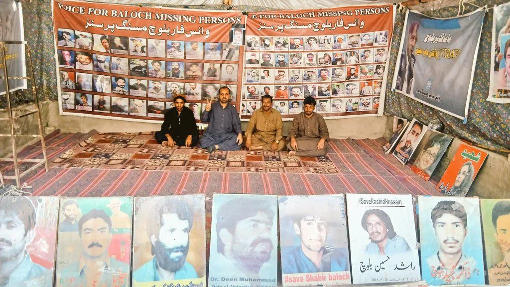 کوئٹہ: جبری گمشدگیوں کے خلاف وی بی ایم پی کا دھرنا 6194ویں روز میں داخل