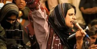 بی وائی سی رہنما ماہ رنگ بلوچ اور تین ساتھیوں کو عمر قید کی سزا