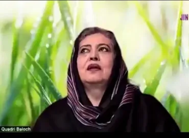 کردستان اور بلوچستان پر کھینچی گئی لکیریں مٹانے کا وقت آچکا ہے، نائلہ قادری بلوچ