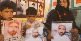 جبری گمشدگیوں کے خلاف وی بی ایم پی کا احتجاج 6211ویں روز بھی جاری، مٹھا خان مری کے لواحقین کی شرکت