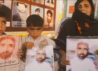 جبری گمشدگیوں کے خلاف وی بی ایم پی کا احتجاج 6211ویں روز بھی جاری، مٹھا خان مری کے لواحقین کی شرکت