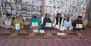 کوئٹہ پریس کلب کے سامنے وی بی ایم پی کا احتجاجی کیمپ 6212ویں روز بھی جاری