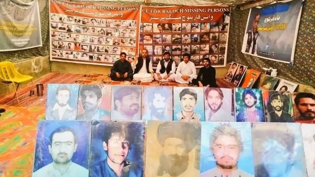 لاپتہ افراد کی بازیابی کا مطالبہ، وی بی ایم پی کا احتجاج 6215ویں روز میں داخل
