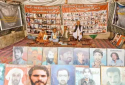 وی بی ایم پی کا احتجاجی کیمپ 6217ویں روز بھی جاری، غلام عباس قمبرانی نے دو جبری لاپتہ بیٹوں کے کیسز جمع کرا دیے