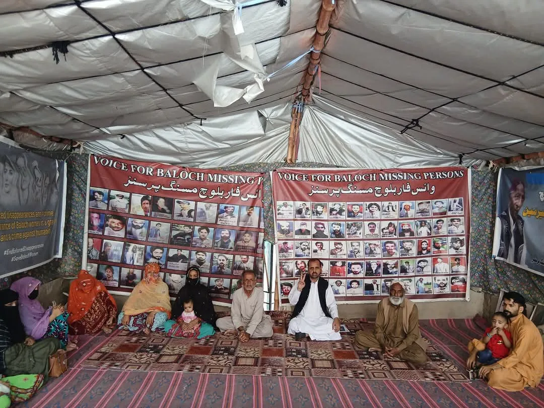 وی بی ایم پی کا احتجاجی کیمپ 6304ویں روز بھی جاری، آصف بلوچ سمیت تمام لاپتہ افراد کی بازیابی کے لیے کل احتجاج کا اعلان