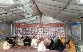کوئٹہ: جبری گمشدگیوں کے خلاف وی بی ایم پی کا احتجاجی کیمپ 6306ویں روز بھی جاری