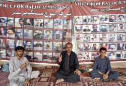 کوئٹہ: بلوچستان میں جبری گمشدگیوں کے خلاف وائس فار بلوچ مسنگ پرسنز کا احتجاجی کیمپ آج 6309ویں روز بھی جاری رہا۔
