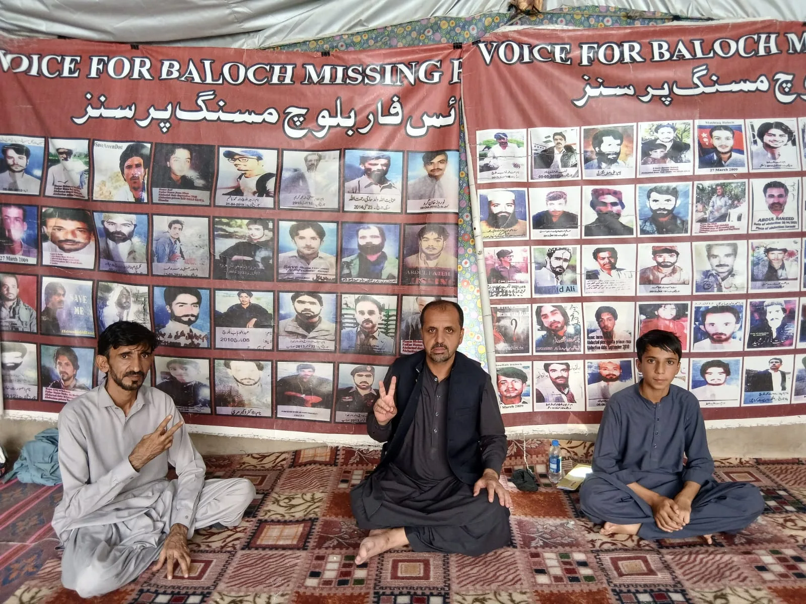 کوئٹہ: بلوچستان میں جبری گمشدگیوں کے خلاف وائس فار بلوچ مسنگ پرسنز کا احتجاجی کیمپ آج 6309ویں روز بھی جاری رہا۔