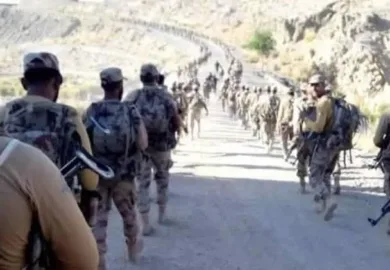 خاران: پاکستانی فورسز اور مسلح افراد کے درمیان جھڑپیں، علاقے میں آپریشن جاری