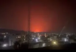 چابہار میں امام علی فوجی اڈے پر امریکی طیاروں کی بمباری