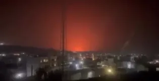 چابہار میں امام علی فوجی اڈے پر امریکی طیاروں کی بمباری