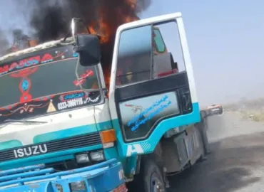 Kharan: Two attacks on Pakistani forces and trucks burnt in Balochistan